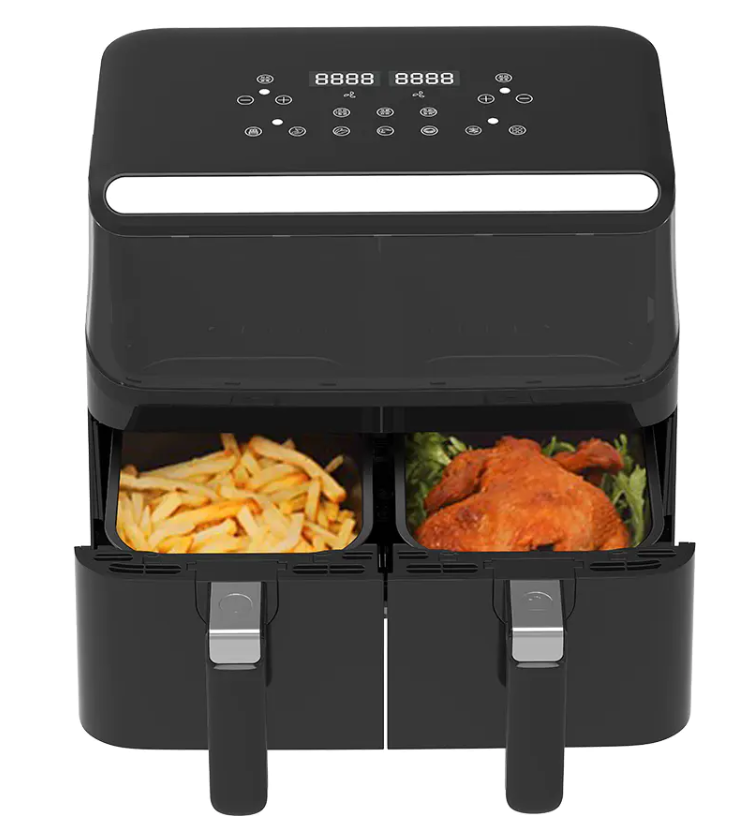 Ako sa vyhnúť mastnosti tradičného vyprážania a nechať vzduch nahradiť horúci olej